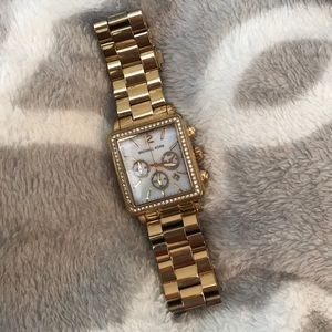 Michael Kors Gold-tone Watch - with extra links !
